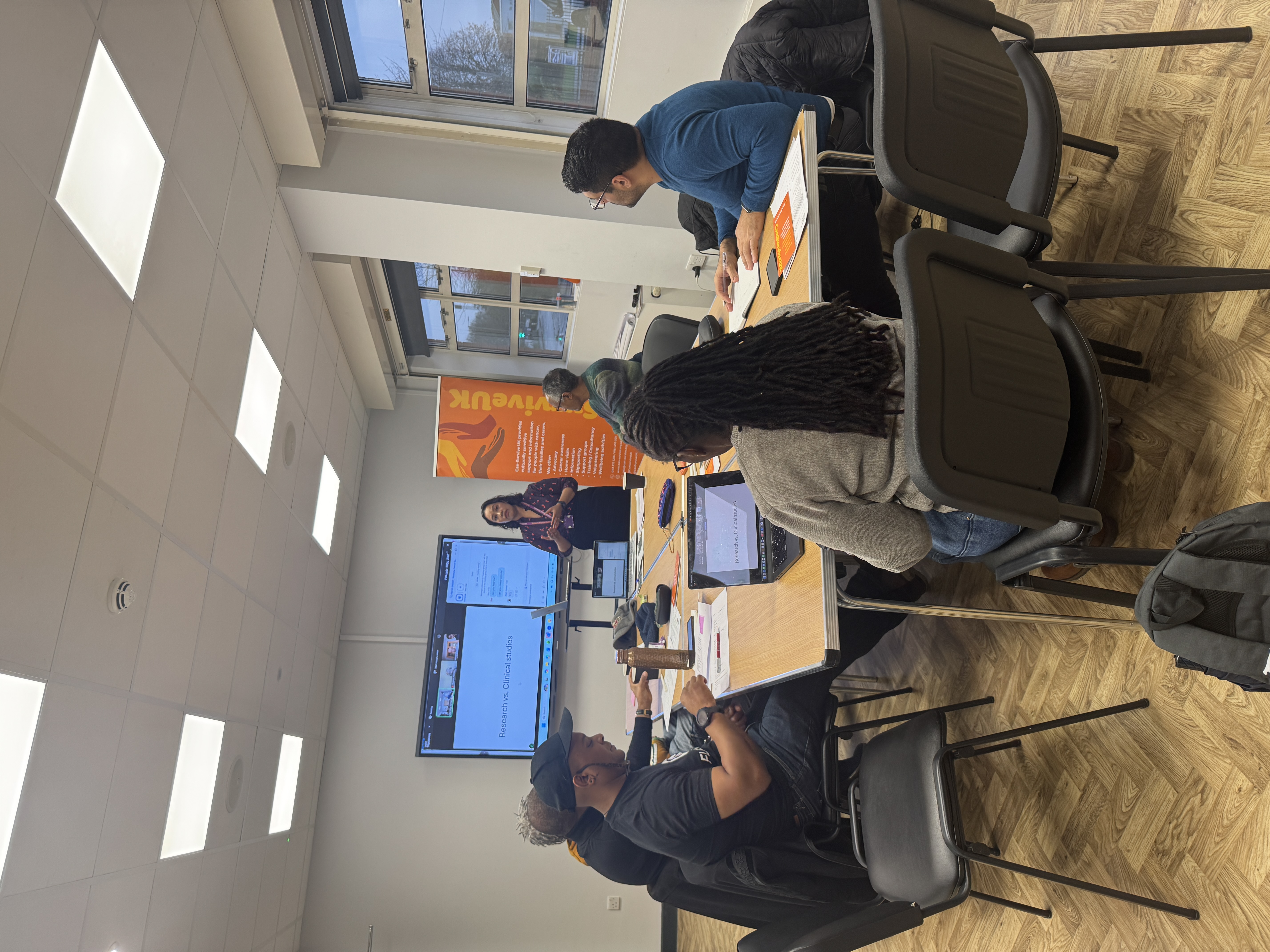 Participants taking part in the questionnaire review